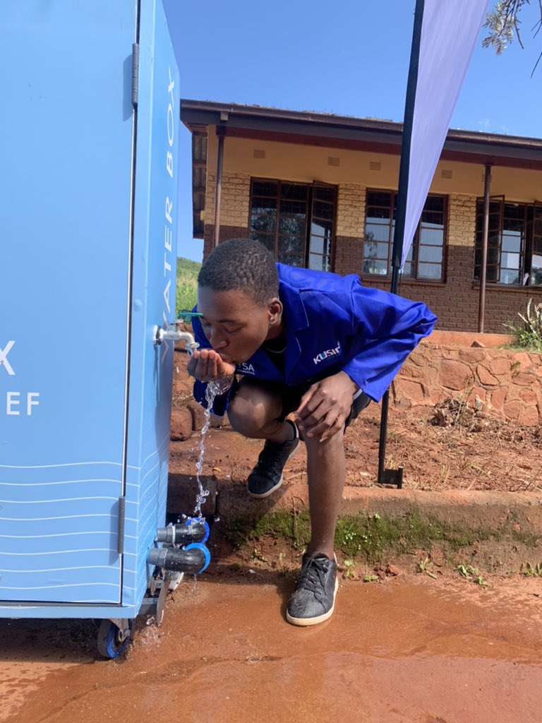 Clean water initiative in community